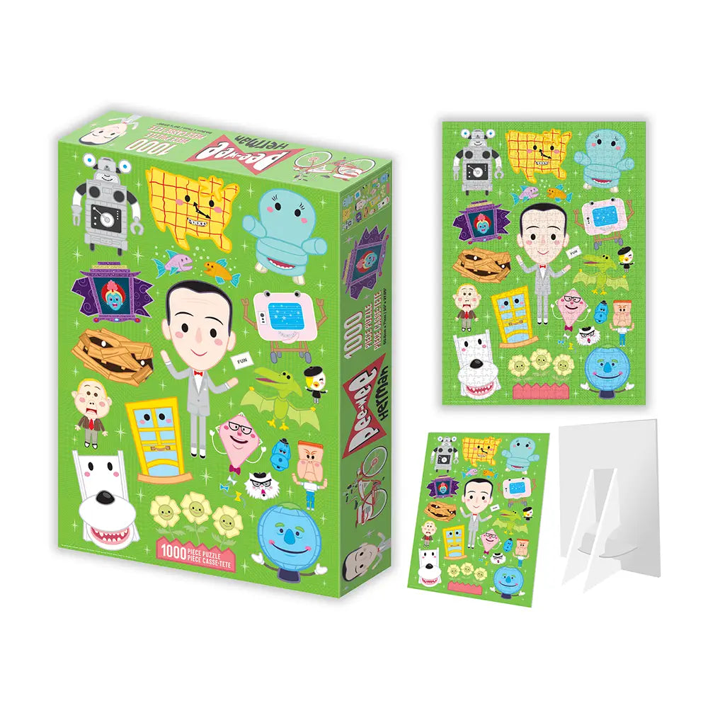 Green Pee-Wee's Playhouse 1000 Pc Jigsaw Puzzle (ONLINE ORDER ONLY)