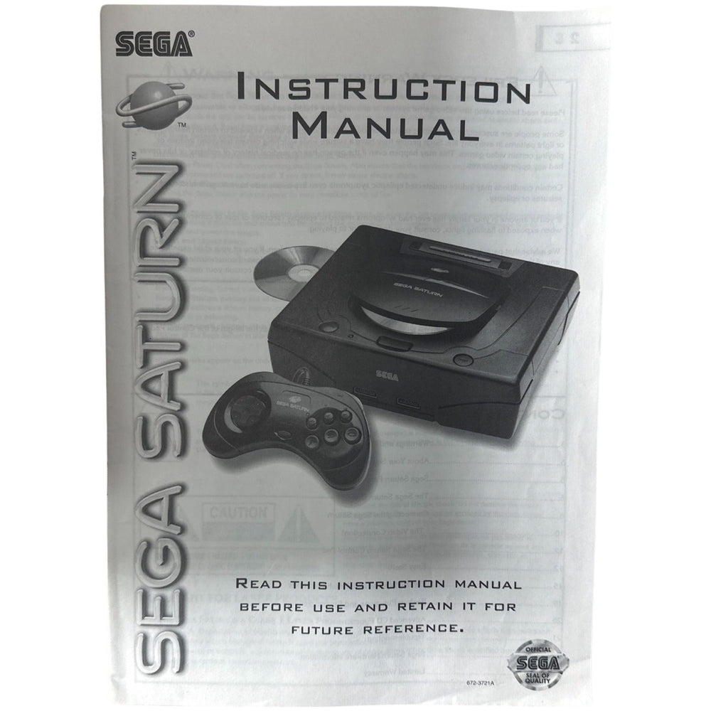 Sega Saturn W/ 2 Controllers (Online Order Only)