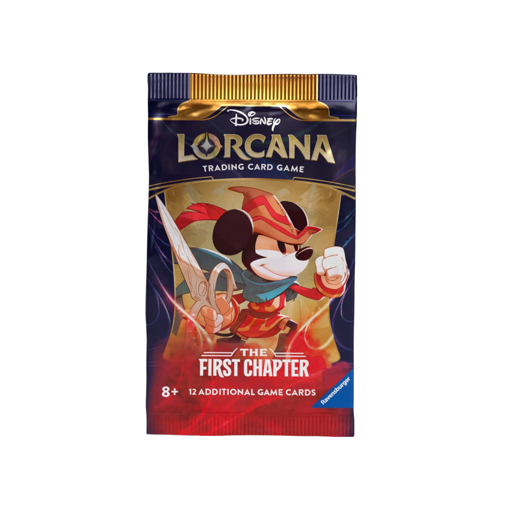 The First Chapter Booster Pack | Lorcana | New (ONLINE ORDER ONLY)