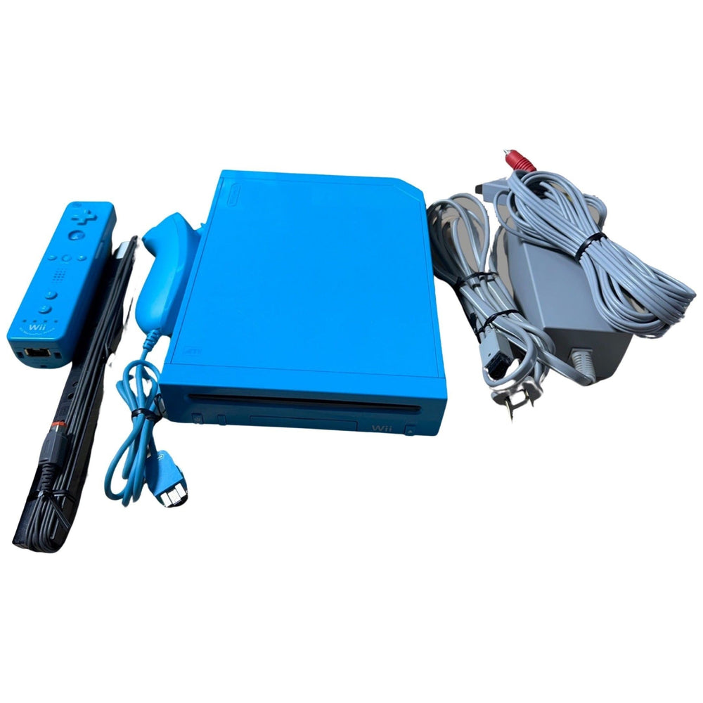 Blue Nintendo Wii System - Wii (Online Order Only)