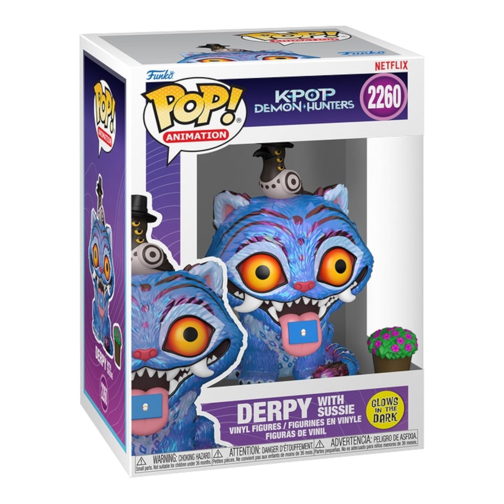 Funko POP! Animation: K-Pop Demon Hunters - Derpy with Sussie 2260 (Glows in the Dark)