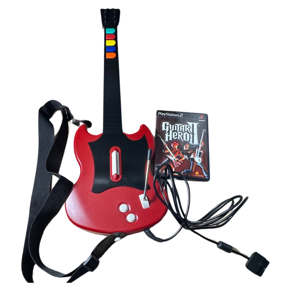 Guitar Hero II [Guitar Bundle] - PlayStation 2 (Online Order Only)