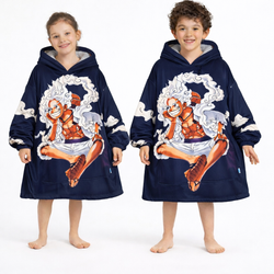 Luffy gear 5 Blanket Hoodie