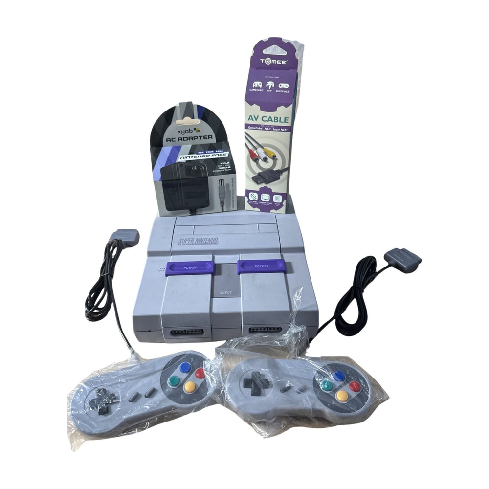 Super Nintendo (With 2 Controllers) (Online Order Only)