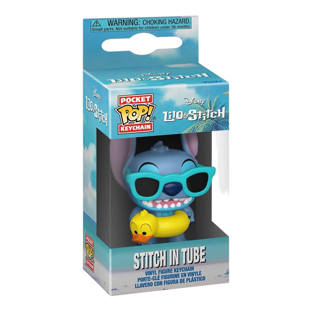 Funko Pocket POP! Lilo and Stitch - Stitch in Tube Keychain