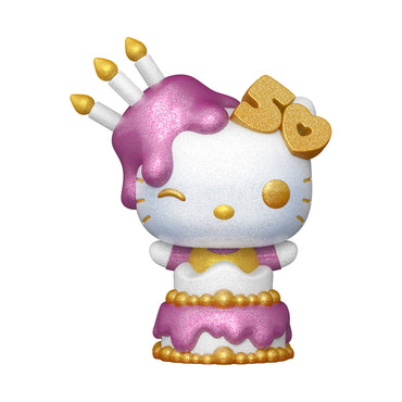 Funko POP! Hello Kitty 50th Anniversary: Hello Kitty 75 (Diamond Collection) (Targetcon 2024) BOX IS DAMAGED
