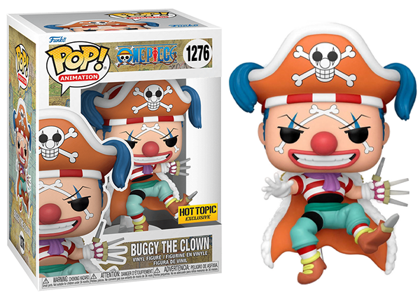 Funko POP! Animation: One Piece - Buggy the Clown 1276 (Hot Topic Exclusive) Small Box Tear