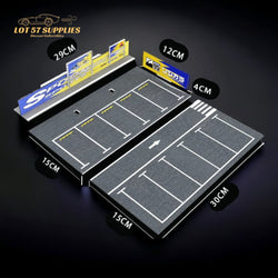 MoreArt Parking Lot Scene SPOON Style Diorama 1:64 (ONLINE ORDER ONLY)