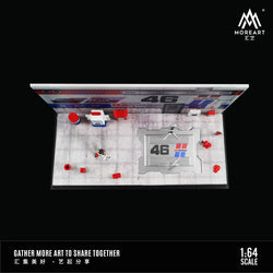 MoreArt AutoMobile Repair Workshop BRE DATSUN Livery 1:64 MO641083 (ONLINE ORDER ONLY)