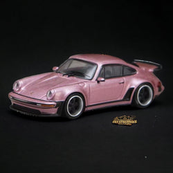 HobbyFans Porsche Singer 930 Turbo Study Ghost Player Custom Pink 1:64 (ONLINE ORDER ONLY)