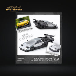 FindClassically Lamborghini Countach LP5000 QV yellow 1:64 (ONLINE ORDER ONLY)