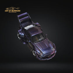 Street Weapon Porsche RWB 993 Chameleon Purple High Wing 1:64 (ONLINE ORDER ONLY)
