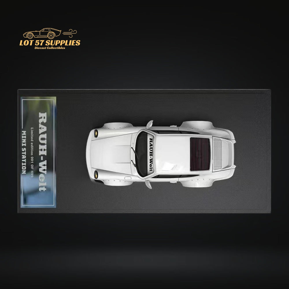 Mini Station Porsche RWB 964 Samurai White Ordinary 1:64 (ONLINE ORDER ONLY)
