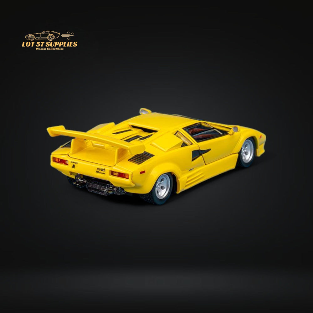 FindClassically Lamborghini Countach LP5000 QV yellow 1:64 (ONLINE ORDER ONLY)