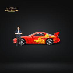 Mini Station Mazda RX-7 Red FNF Figure Version 1:64 (ONLINE ORDER ONLY)
