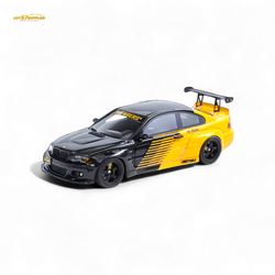 FLAME BMW M3 E46 Widebody Pandem in Black & Yellow Resin 1:64 (ONLINE ORDER ONLY)