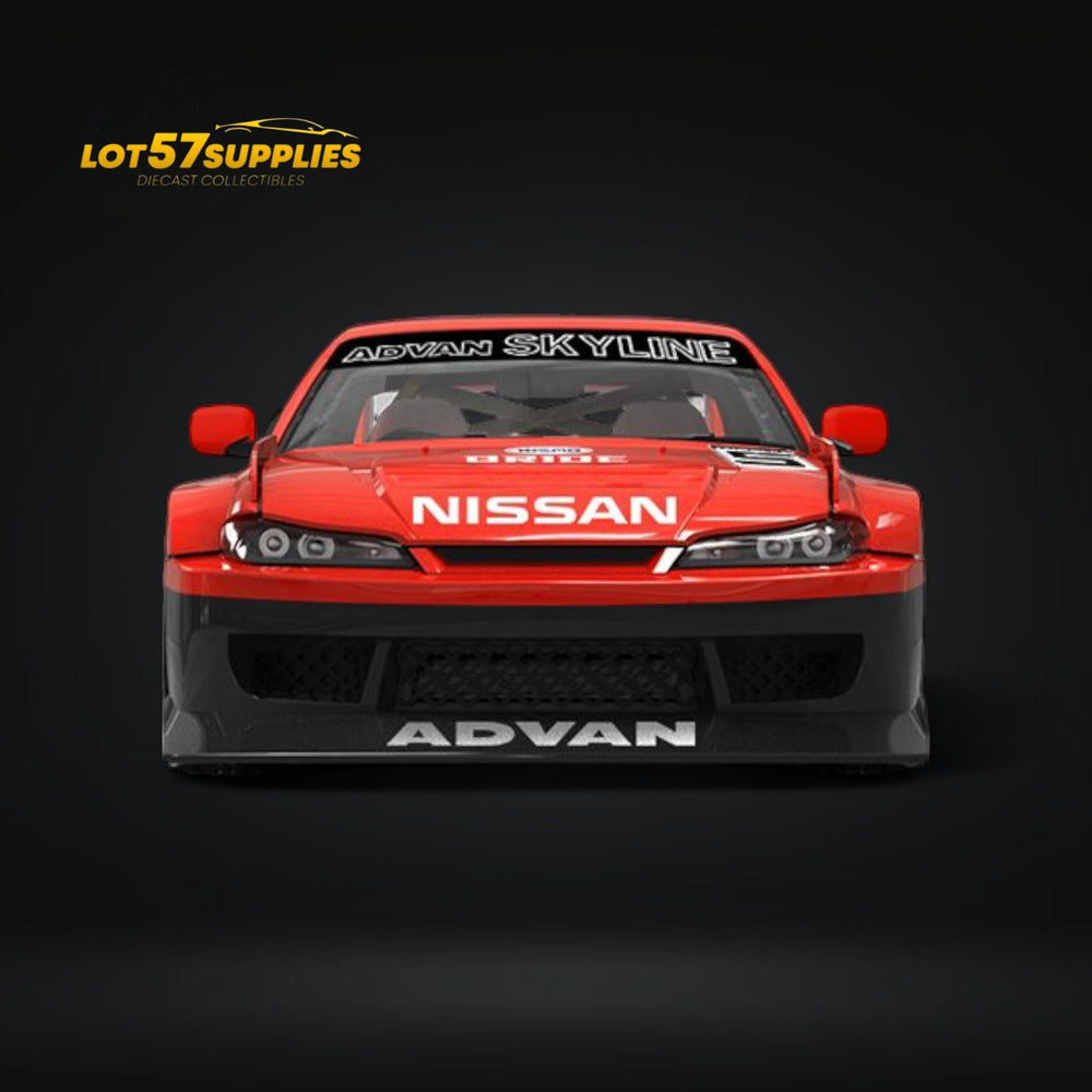 (Pre-Order) SUPCAR Silvia S15 Advan LBWK Livery Ordinary 1:64 (ONLINE ORDER ONLY)