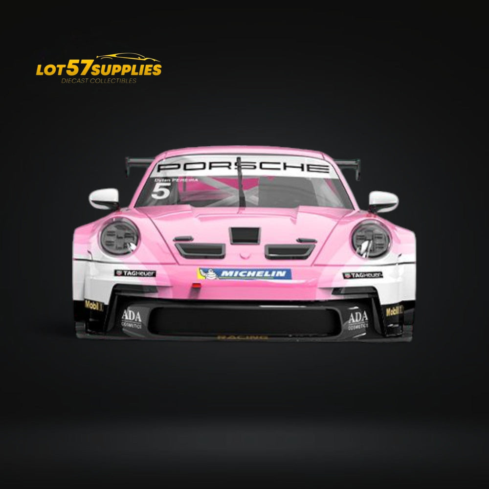 ModernArt Porsche 911 GT3 Cup-Yonda BWT Pink livery w/ figure 1:64 (ONLINE ORDER ONLY)
