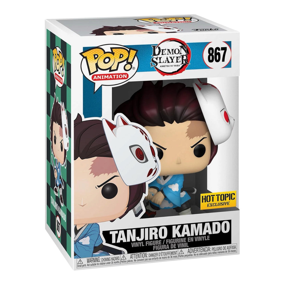 Funko POP! Animation: Demon Slayer - Tanjiro Kamado 867 (Hot Topic Exclusive)