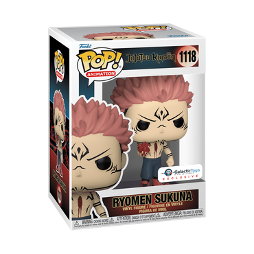Funko POP! Animation: JuJuTsu Kaisen - Ryomen Sukuna 1118 (Box Damage)