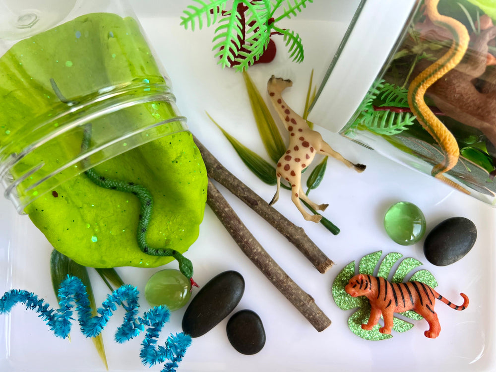 Jungle and Safari Animals Playdough Kit (ONLINE ORDER ONLY)