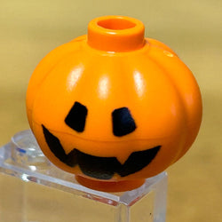 Custom Jack O' Lantern / Pumpkin Face #3 - B3 Customs made using LEGO part (Online Order Only)