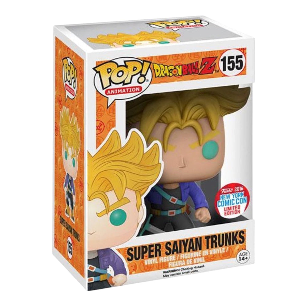 Funko POP! Animation: DragonBall Z - Super Saiyan Trunks 155 (Funko New York Comic Con)