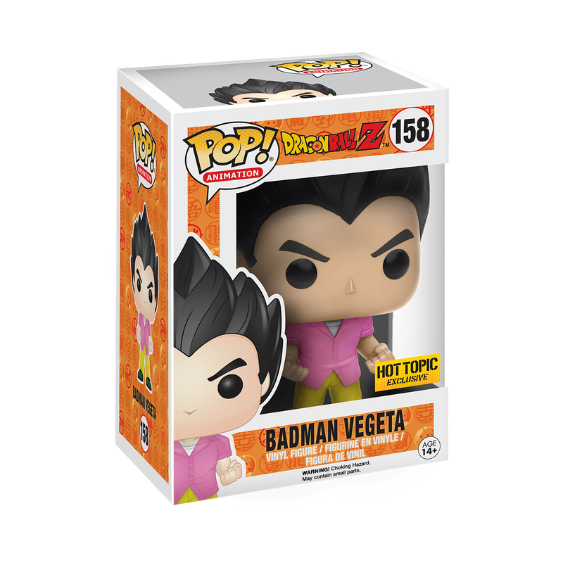 Funko POP! Animation: DragonBall Z - Badman Vegeta 158 (Hot Topic Exclusive)