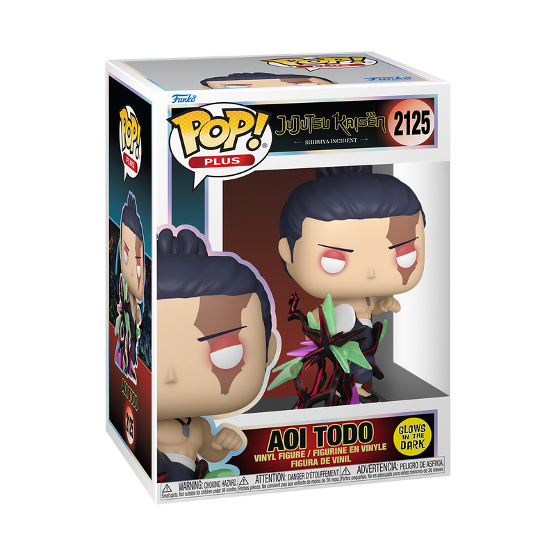 Funko POP! Plus: JuJuTsu Kaisen - Aoi Todo 2125 (Glows in the Dark)