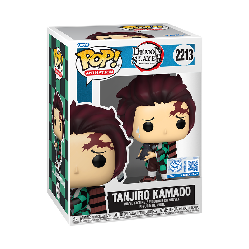 Funko POP! Animation: Demon Slayer - Tanjiro Kamado with Crow 2213
