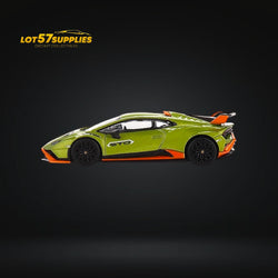 Mini-GT Lamborghini Huracán STO Verde Citrea #547 1:64 MGT00547 (ONLINE ORDER ONLY)