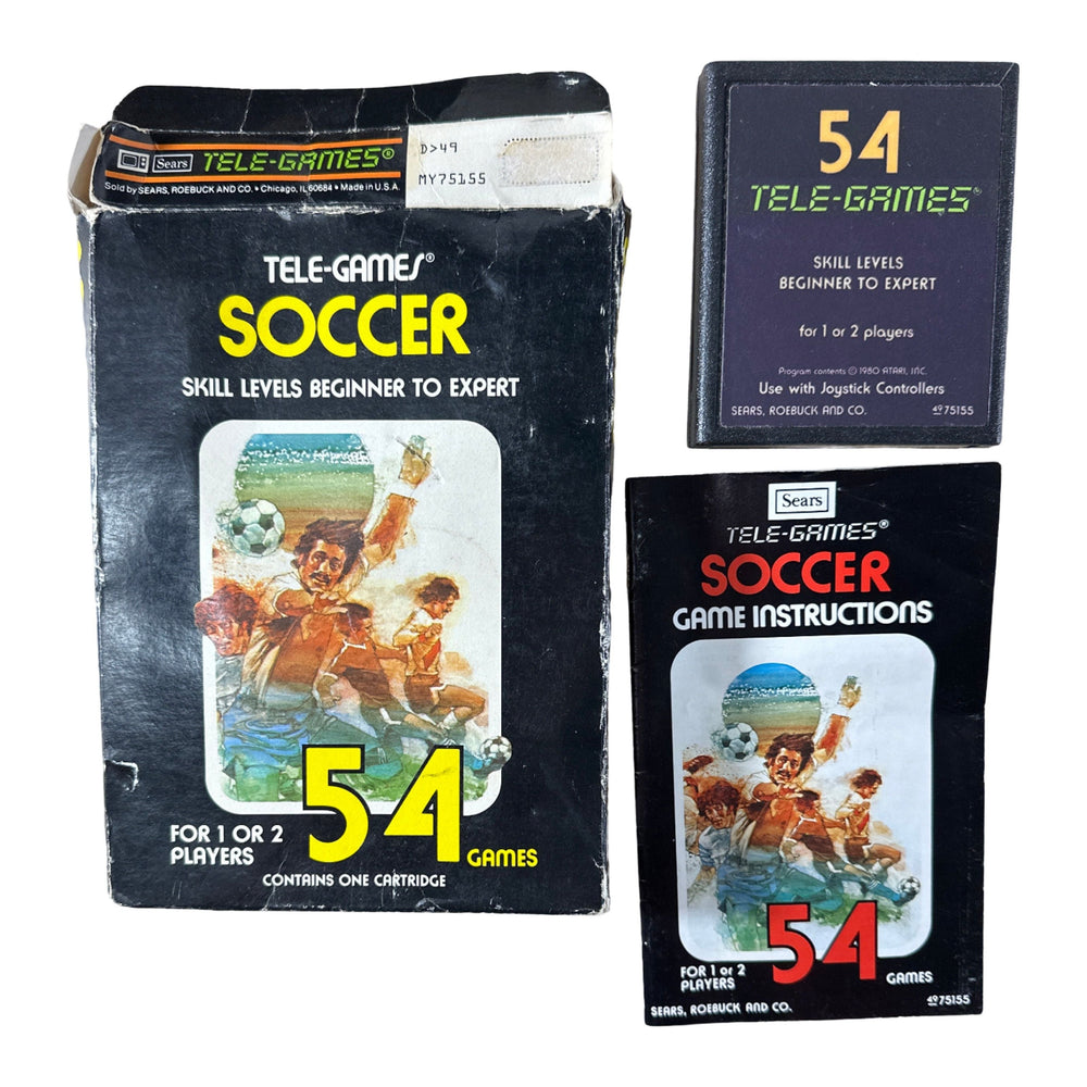 Soccer Tele Games 54 - Atari 2600 (Online Order Only)