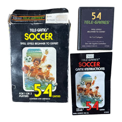 Soccer Tele Games 54 - Atari 2600 (Online Order Only)