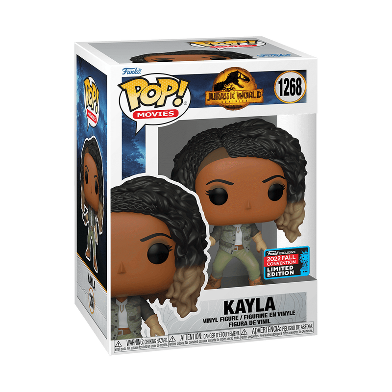 Funko POP! Movies: Jurassic World - Kayla 1268 (2022 Fall Convention Limited Edition)