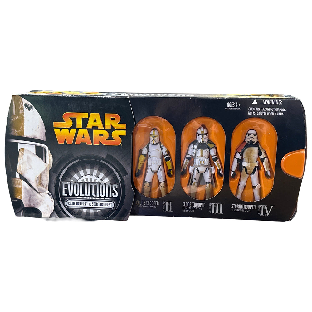 CLONE TROOPER to STORMTROOPER Star Wars EVOLUTIONS Action Figures 3-Pack (Online Order Only)