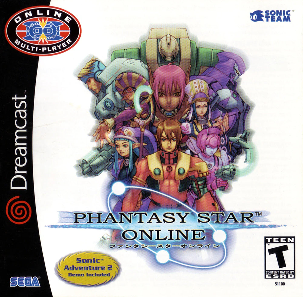 Phantasy Star Online | Dreamcast (ONLINE ORDER ONLY)