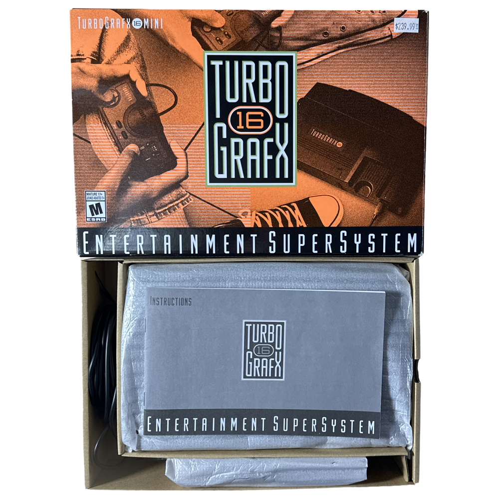 TurboGrafx-16 Mini | PC Engine | Retro Gaming System (Online Order Only)
