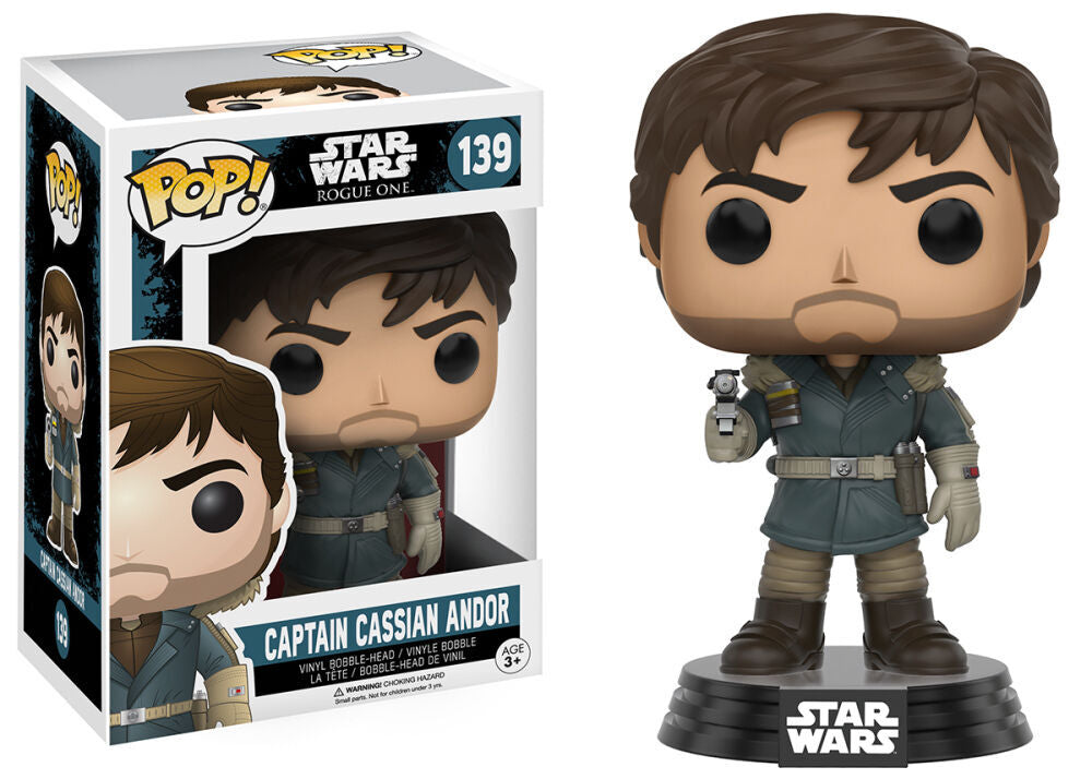 Funko POP! Star Wars Rogue One: Captain Cassian Andor 139