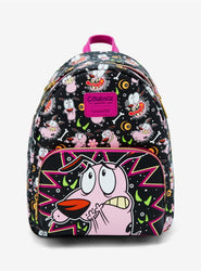 Loungefly x Courage The Cowardly Dog Mini Backpack