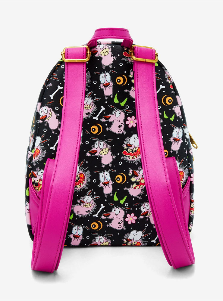 Loungefly x Courage The Cowardly Dog Mini Backpack