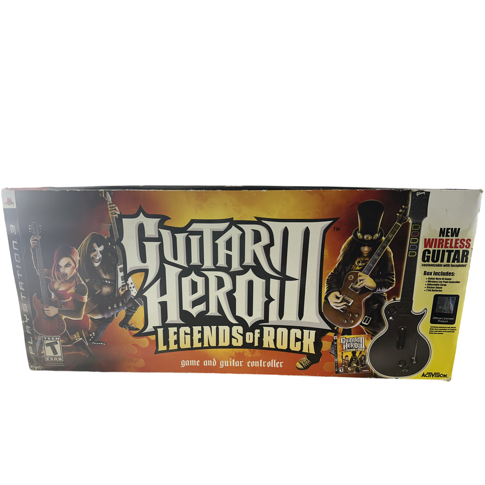 Guitar Hero III Legends Of Rock [Bundle] - PlayStation 3 (Online Order Only)
