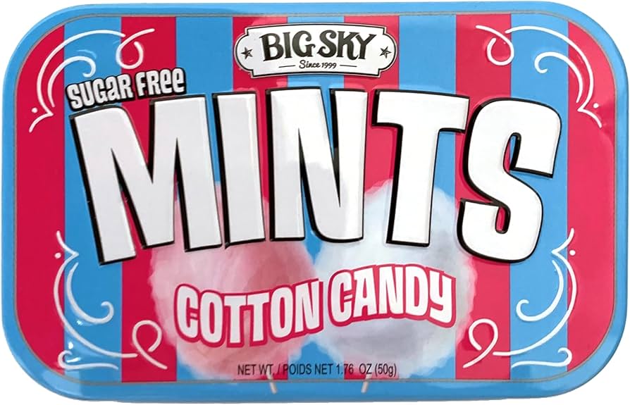 Big Sky Mints Cotton Candy (50g) (ONLINE ORDER ONLY)