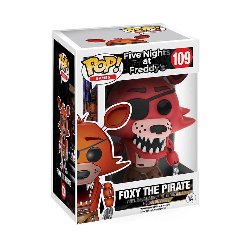 Funko POP! Games: Five Nights at Freddy’s - Foxy the Pirate 109 (ONLINE ORDER ONLY)
