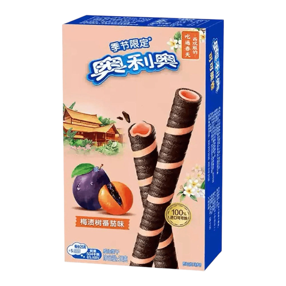 Oreo Roll Plum Pickled Tree Tomato Wafer Roll (50g) (China) (ONLINE ORDER ONLY)