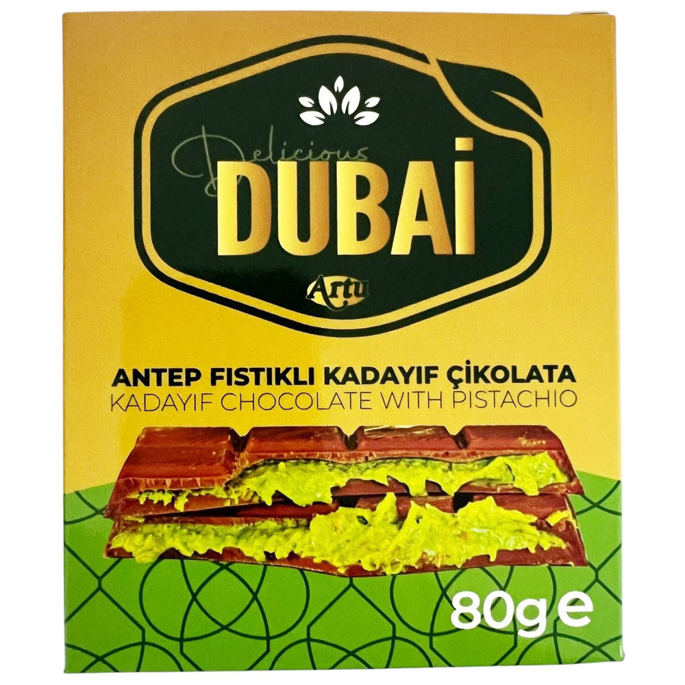 Artu Dubai Chocolate with Pistachio (80g) (Jordan) (ONLINE ORDER ONLY)