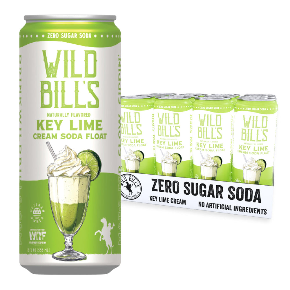 Wild Bill’s Zero Sugar Key Lime Craft Soda (12oz) (ONLINE ORDER ONLY)