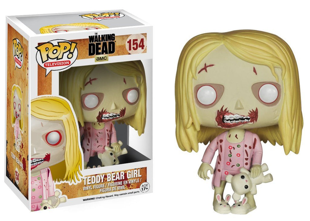 Funko Pop Television The Walking Dead Teddy Bear Girl 154