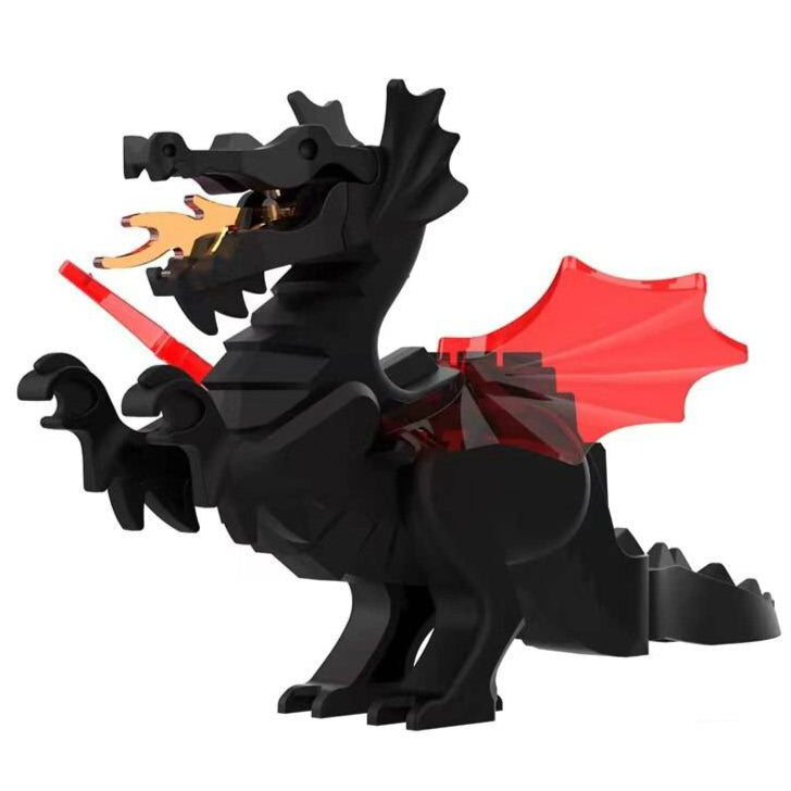 BLACK MEDIEVAL DRAGONS (ONLINE ORDER ONLY)