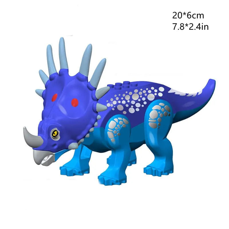 LARGE- BLUE TRICERATOPS (ONLINE ORDER ONLY)