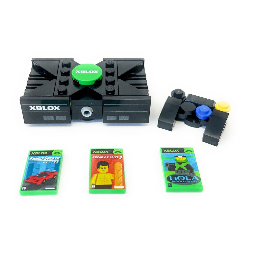 XBLOX 2001 - Custom Classic Video Game Console Set made with LEGO parts (Online Order Only)